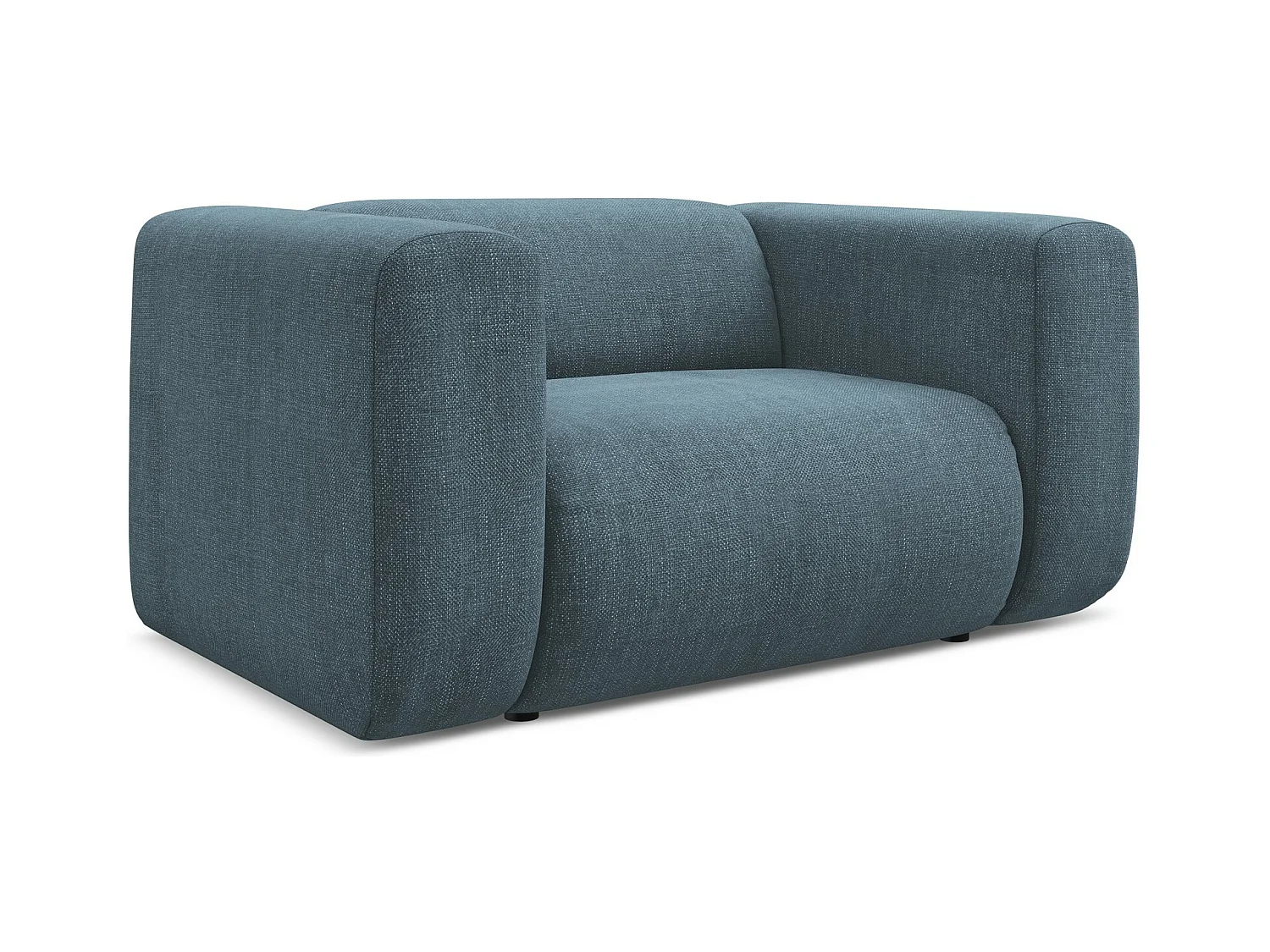 Sessel - - Chenille - Jeans - EKAHI