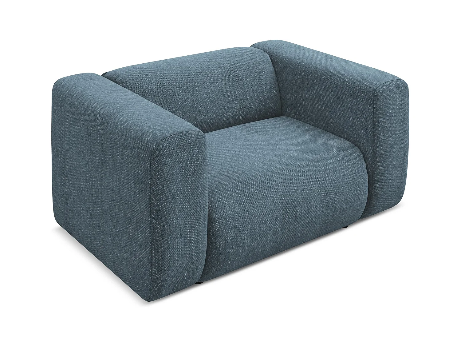 Sessel - - Chenille - Jeans - EKAHI