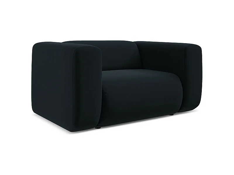 Sessel - - Samt - Königsblau - EKAHI