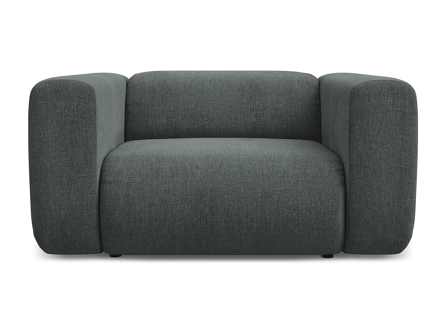 Sessel - - Chenille - Graphit - EKAHI