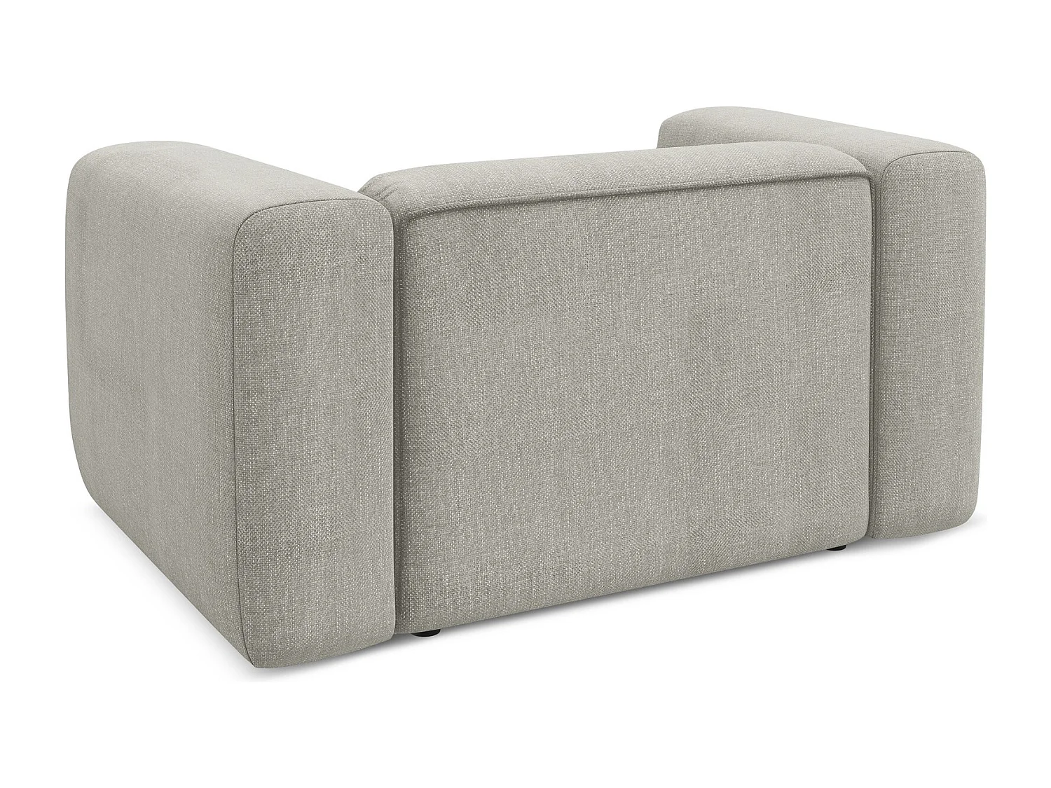 Sessel - - Chenille - Beige - EKAHI