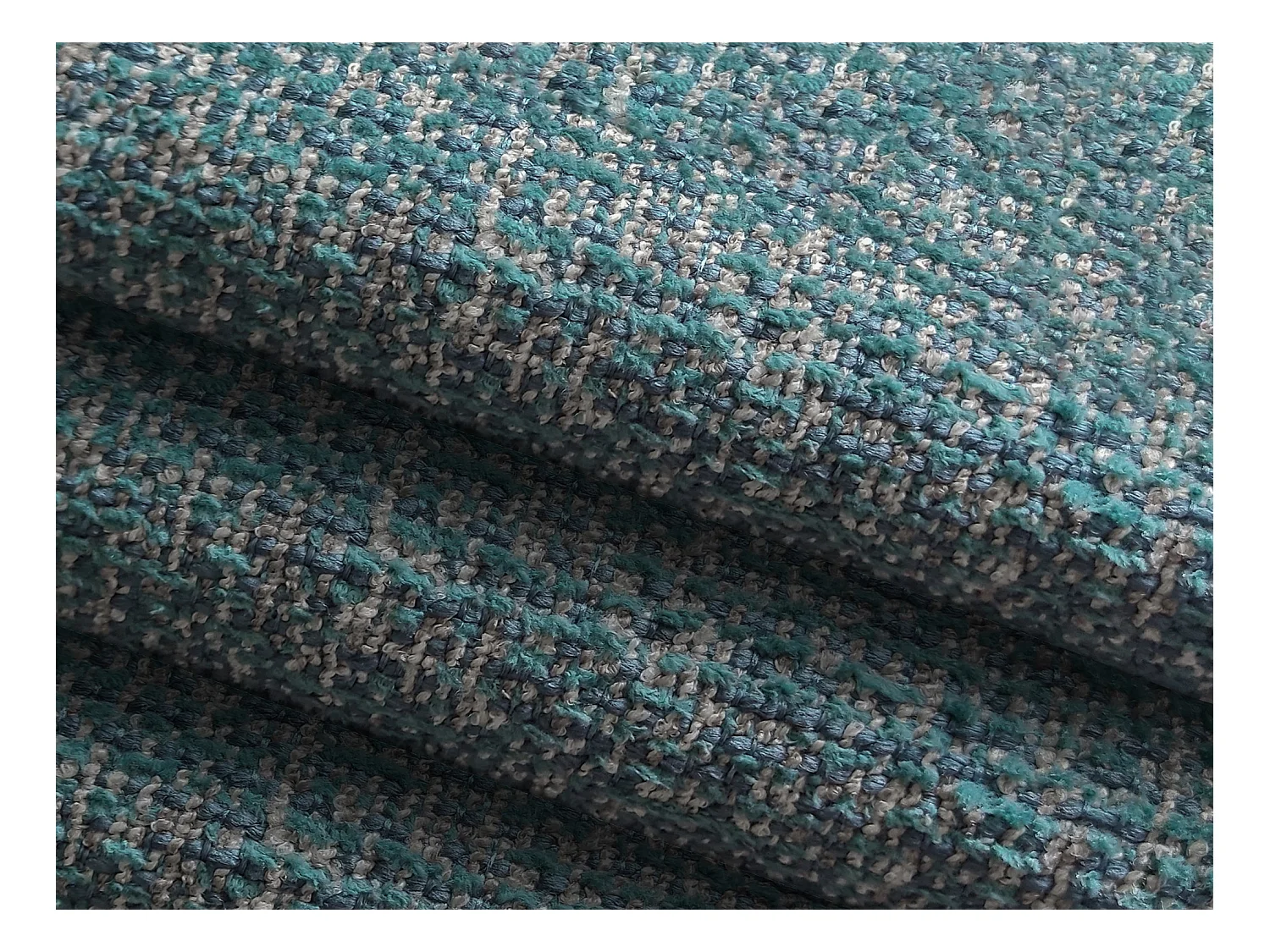 Fauteuil van jeans textuurstof - AILANI