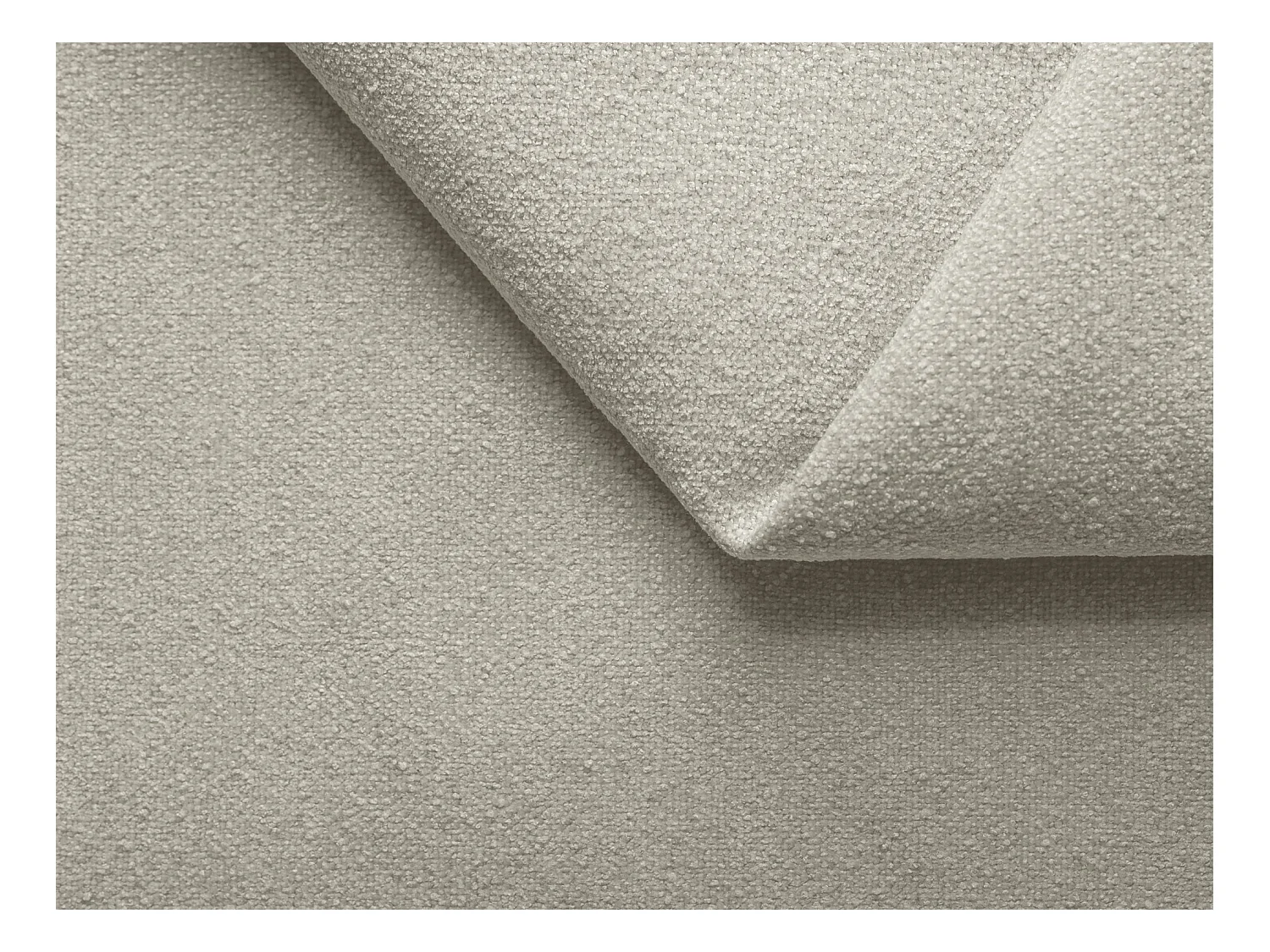 Sessel - - Bouclé - Hell beige - AILANI