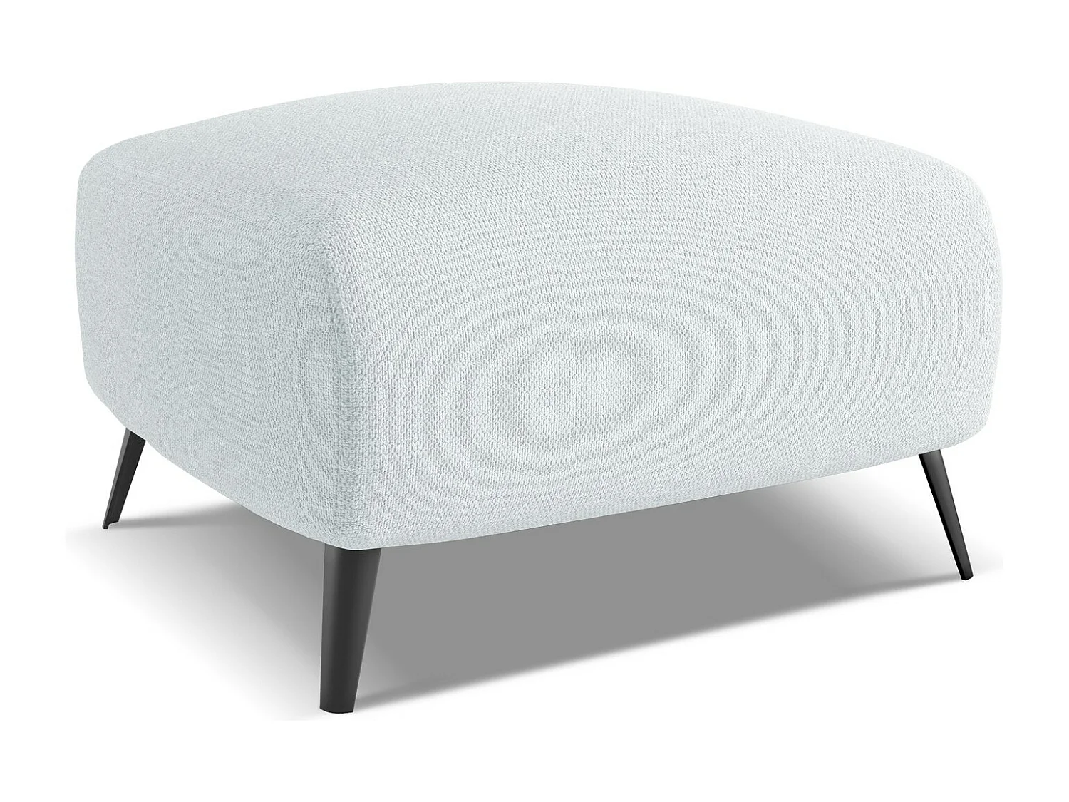 Pouf - Hocker - Chenille - Hellblau - MALIE