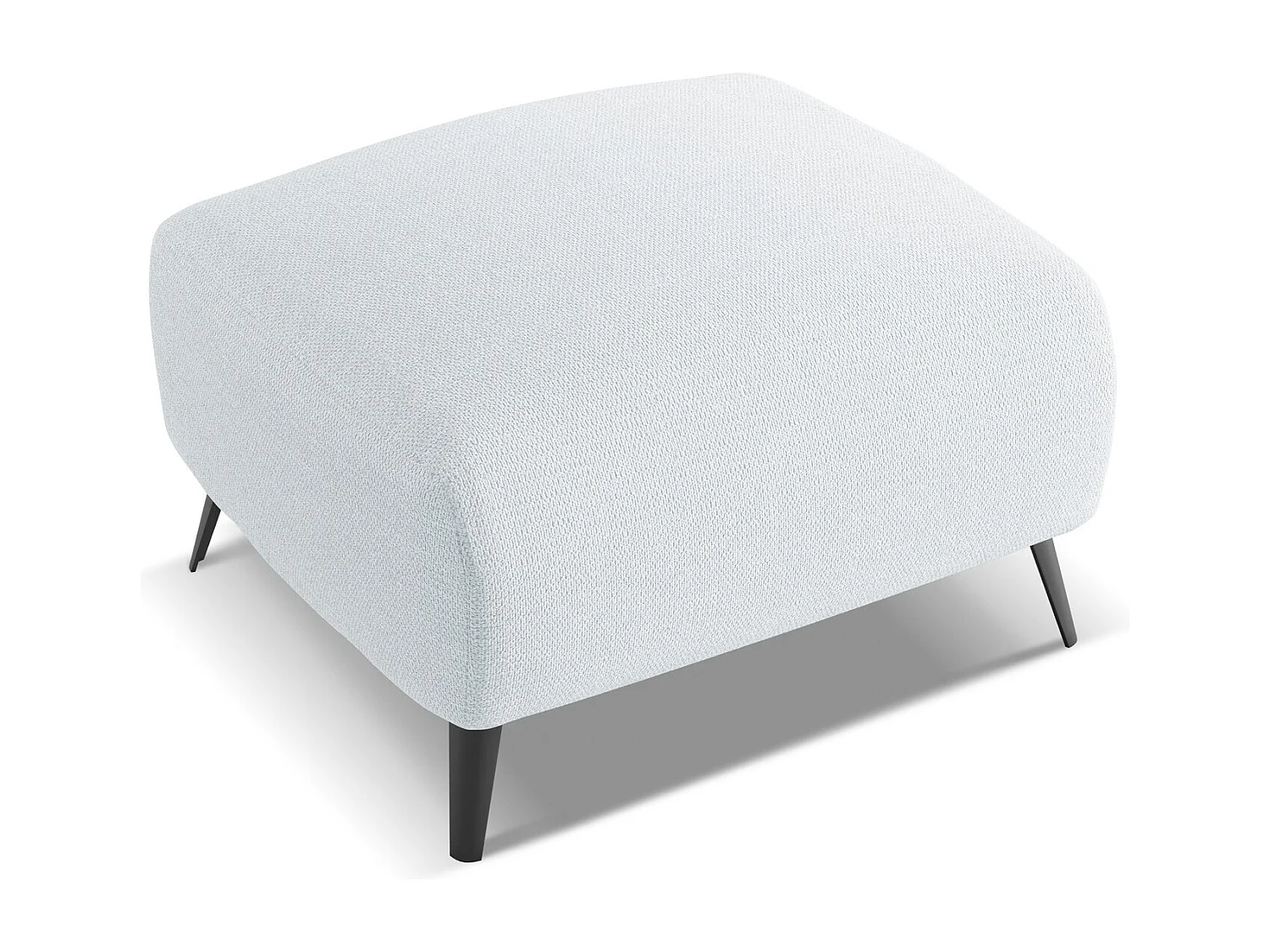 Pouf - Hocker - Chenille - Hellblau - MALIE