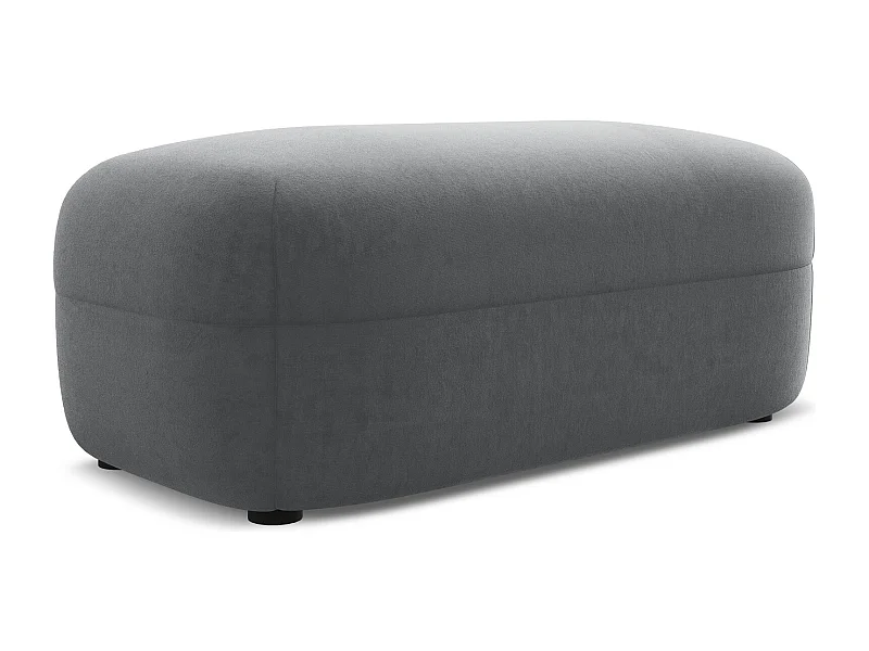 Pouf - Hocker - Samt - Stahl - MOANA