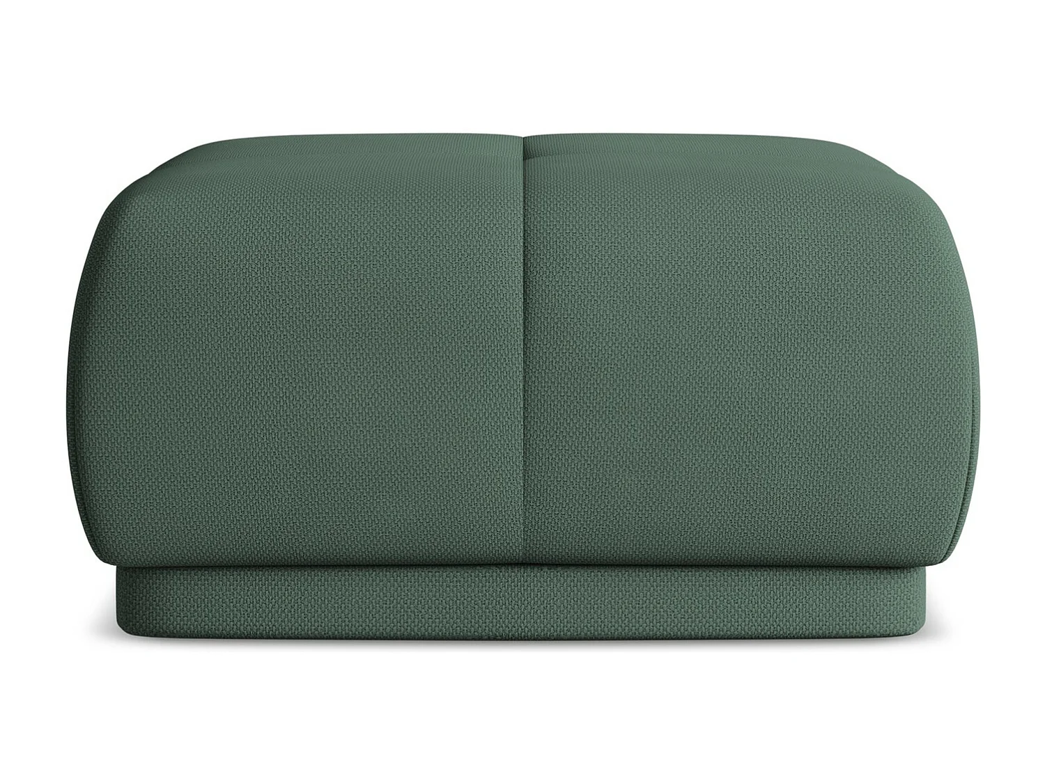 Poef van groente chenille stof - HOKU