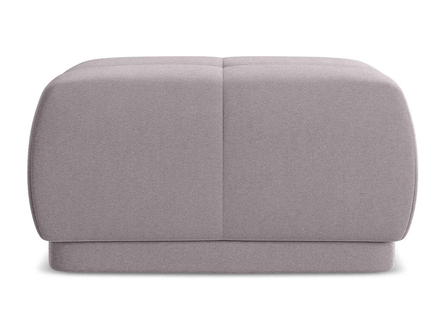 Pouf en velours - lavande - HOKU