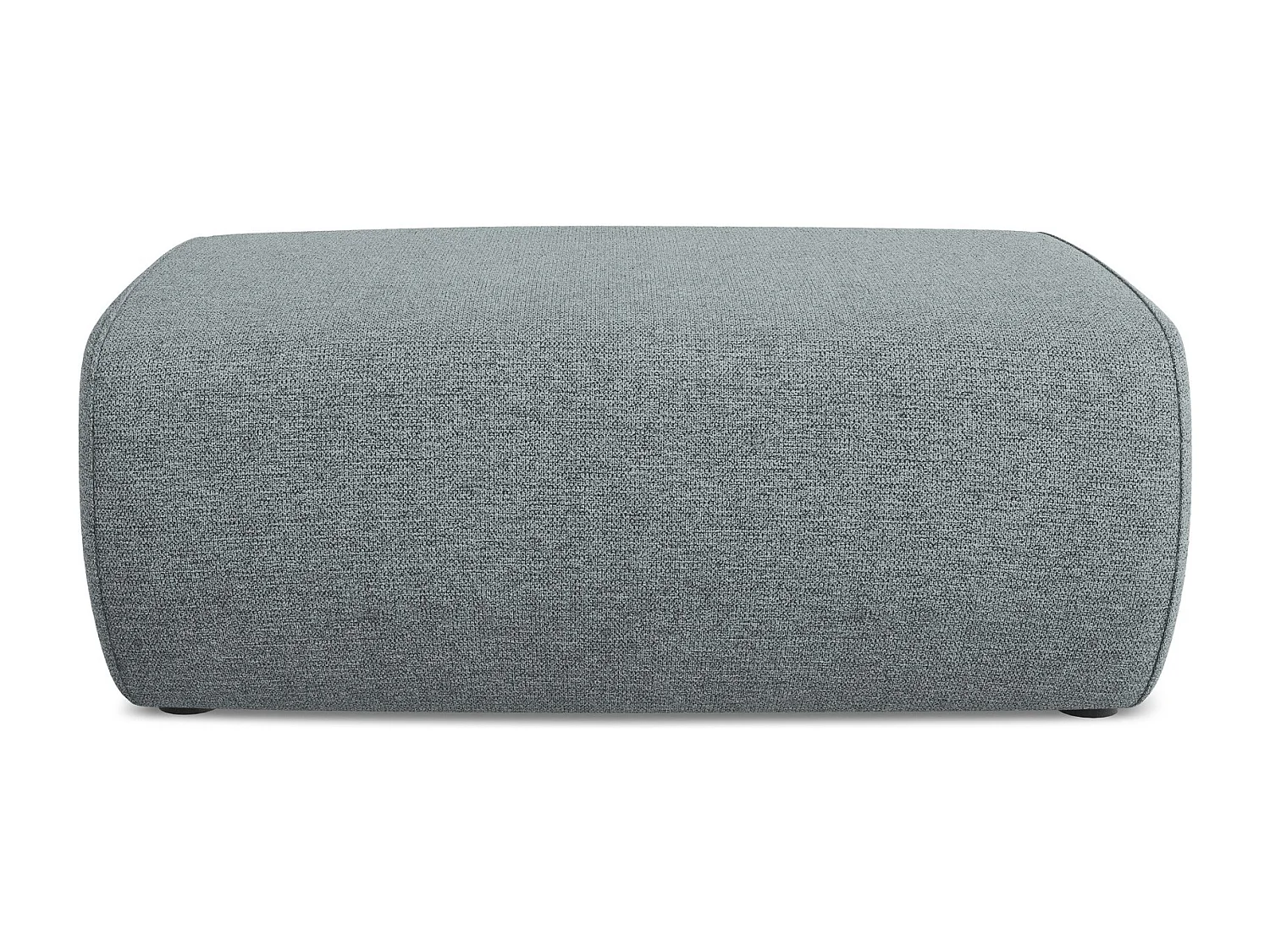 Poef van jeans chenille stof - NANEA