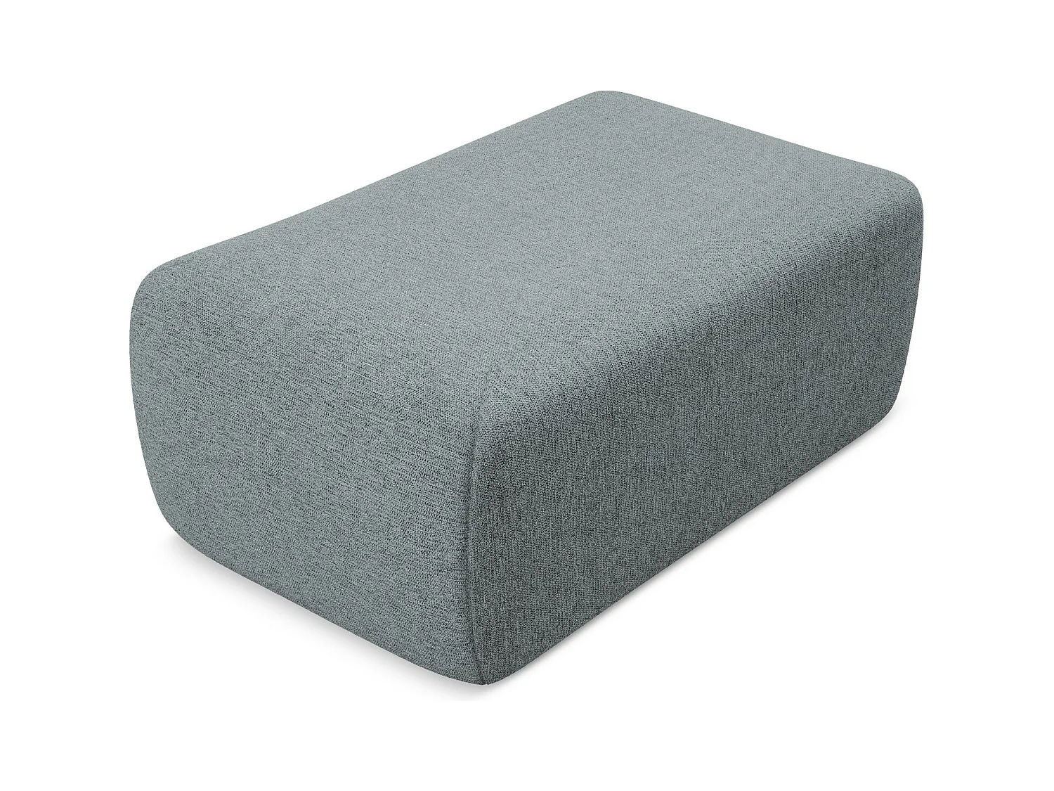 Pouf - Hocker - Chenille - Jeans - NANEA