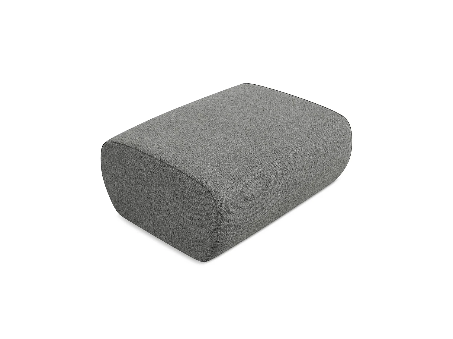 Poef van olifant chenille stof - PALERMO