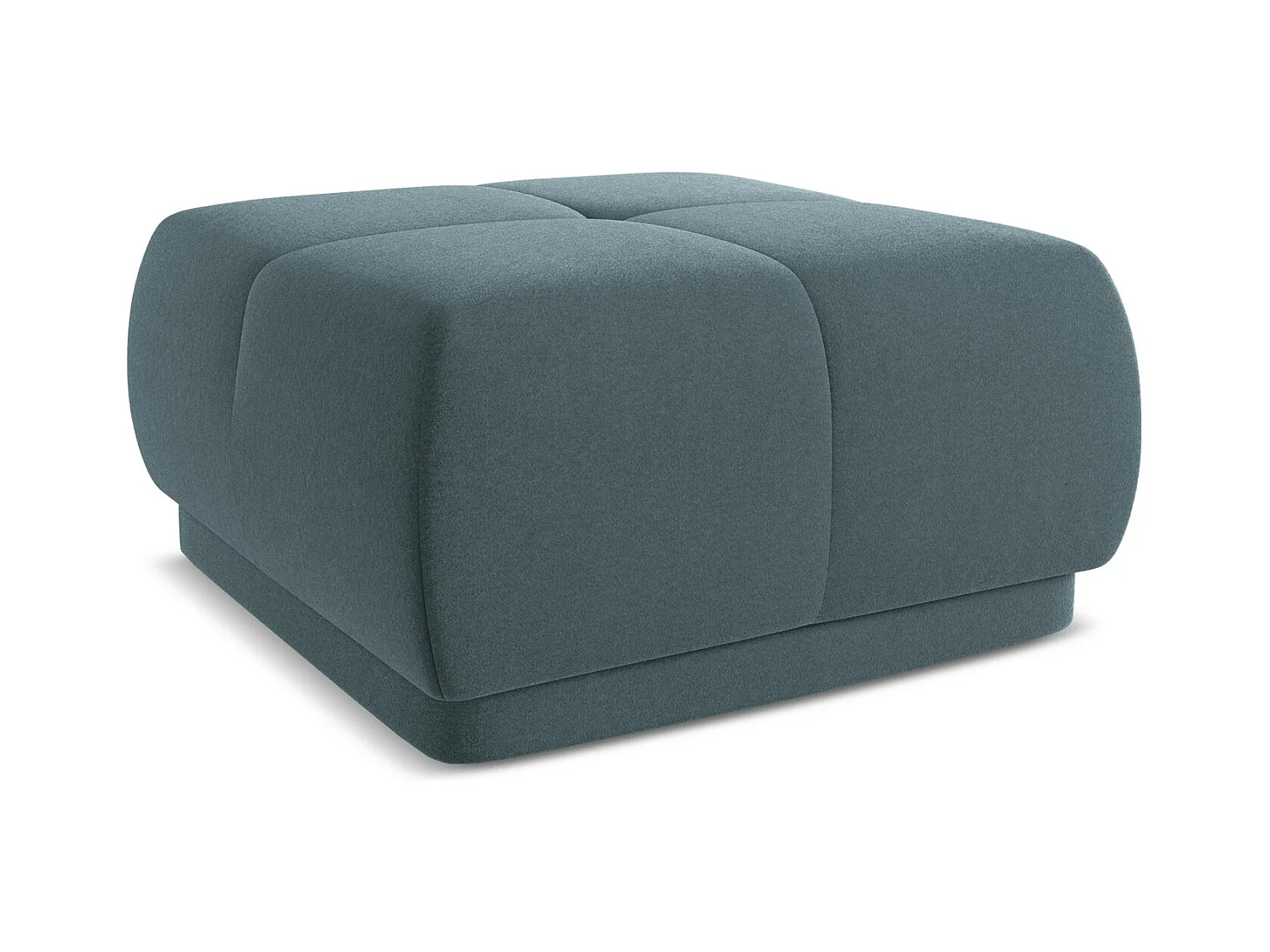 Pouf - Hocker - Samt - Marine - HOKU