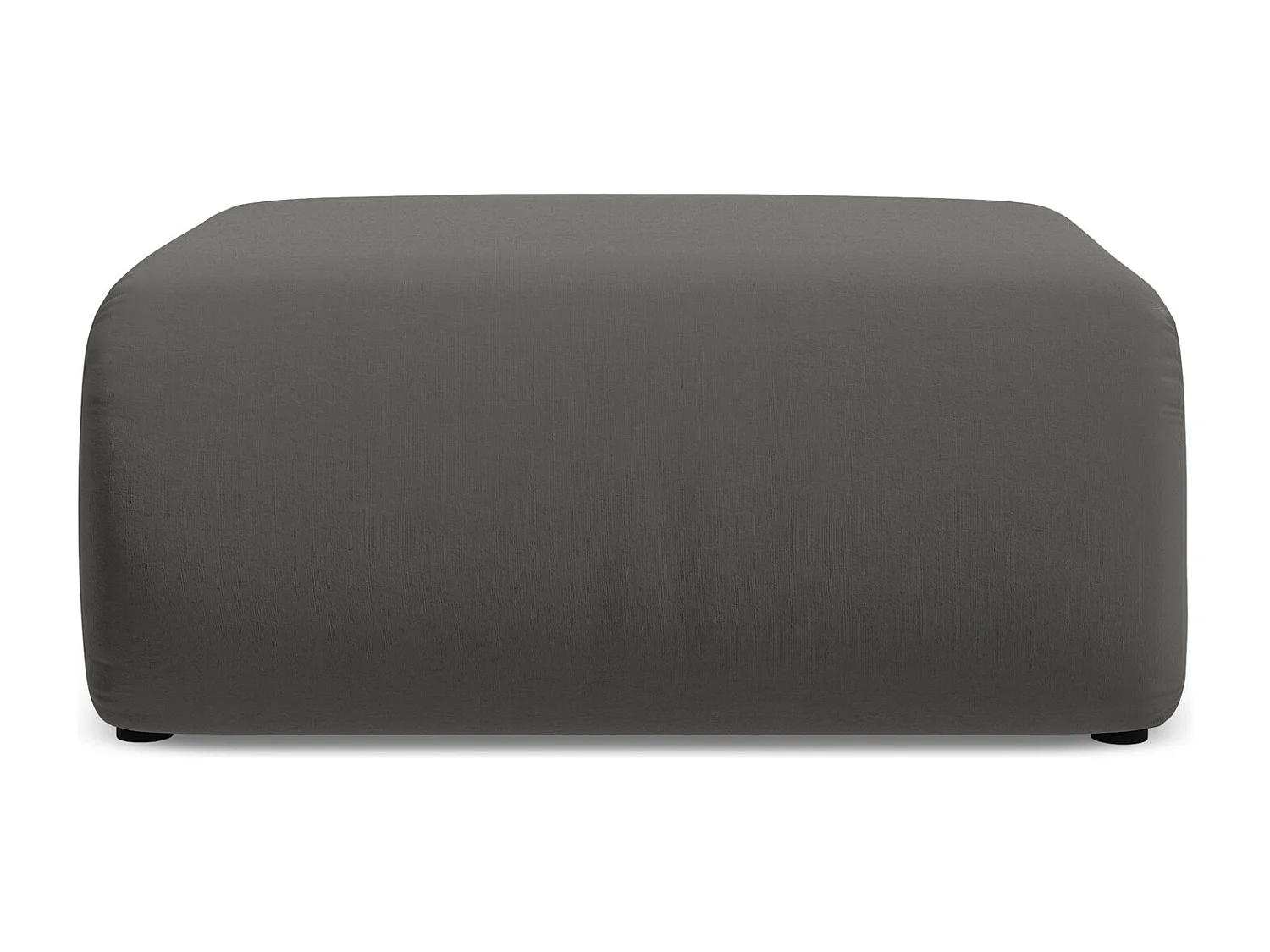 Pouf - Hocker - Samt - Stahl - EKAHI