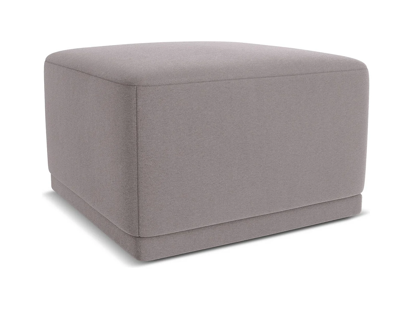 Pouf - Hocker - Samt - Lavendel - KAILA