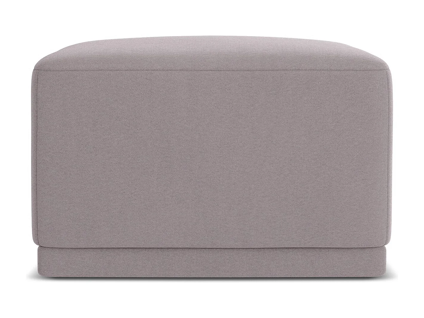 Pouf en velours - lavande - KAILA