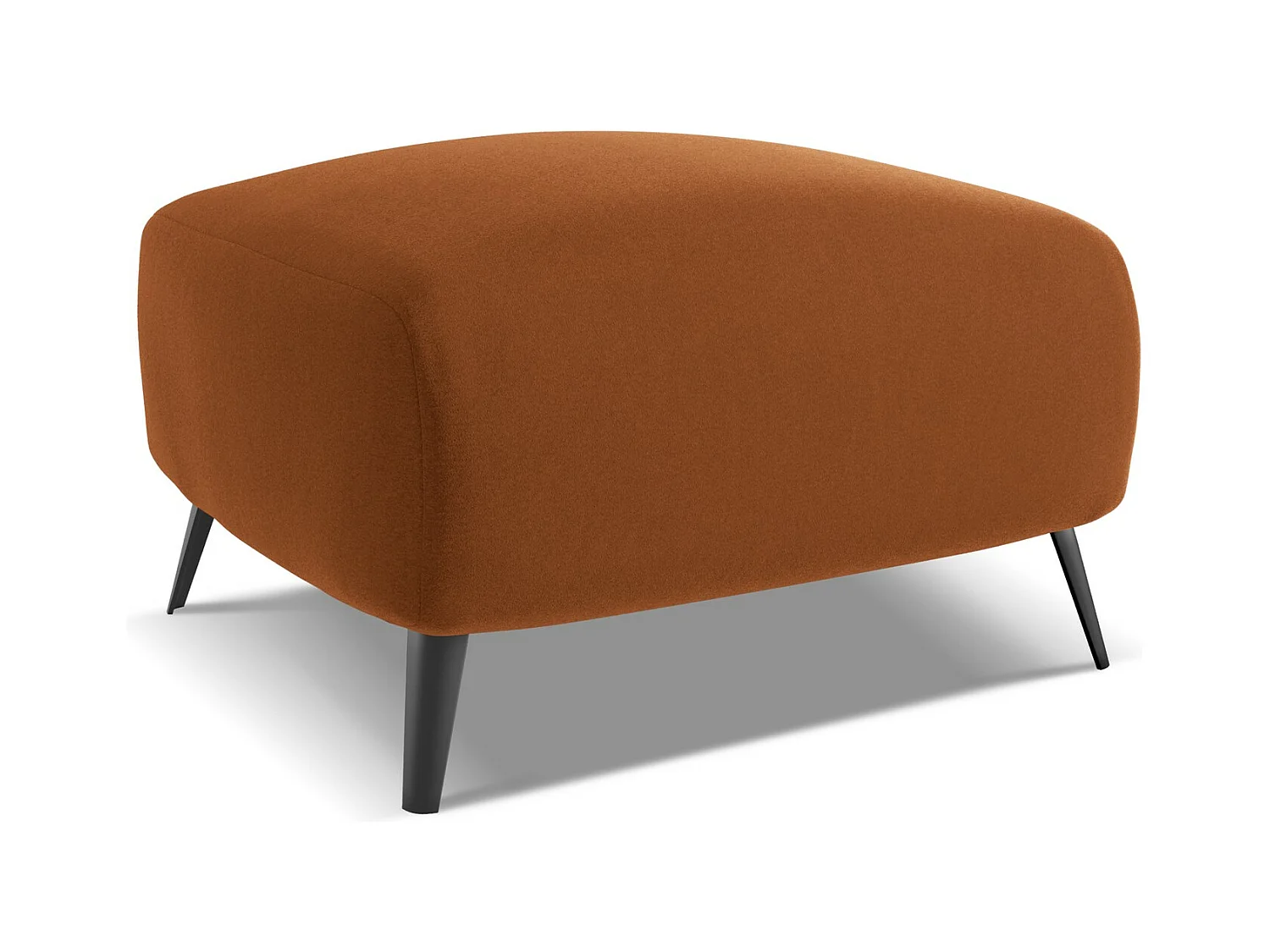 Pouf - Hocker - Samt - Terrakotta - MALIE
