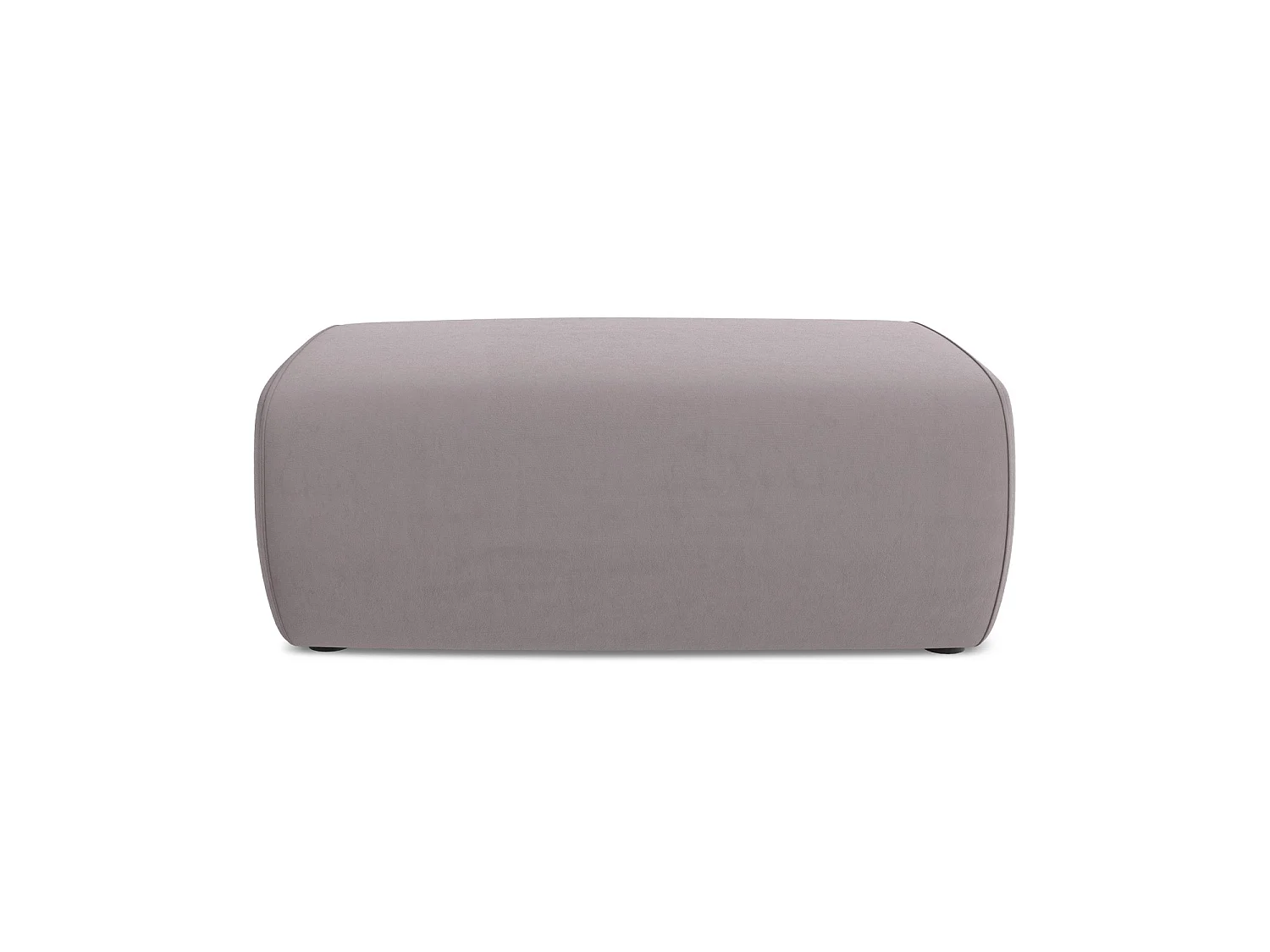 Pouf en velours - lavande - PALERMO