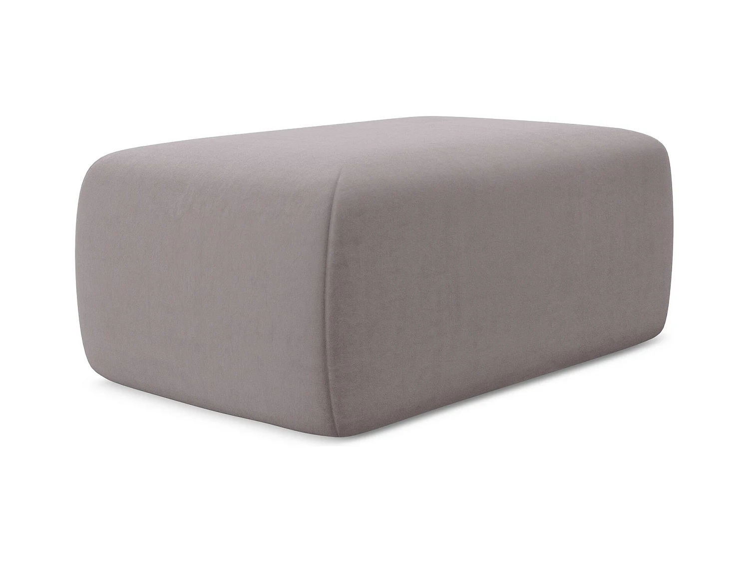 Pouf en velours - lavande - KAPUA