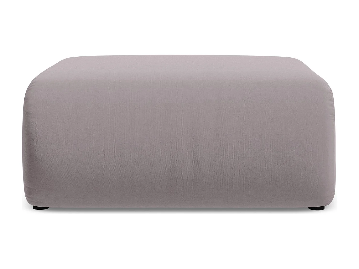 Pouf - Hocker - Samt - Lavendel - EKAHI