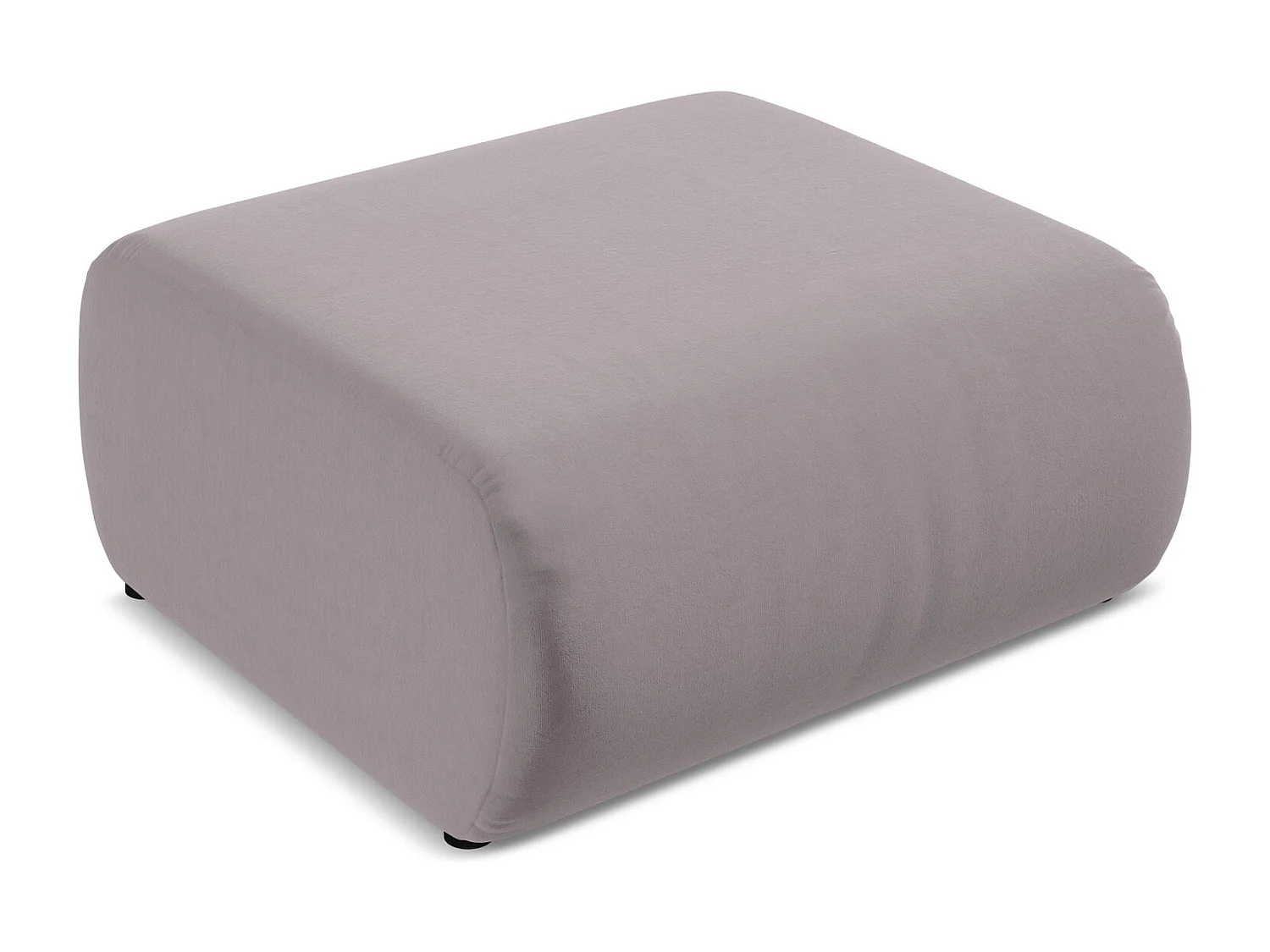 Pouf - Hocker - Samt - Lavendel - EKAHI