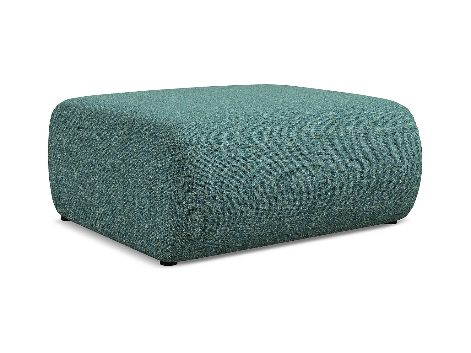 Pouf - Hocker - Strukturstoff - Marine - EKAHI