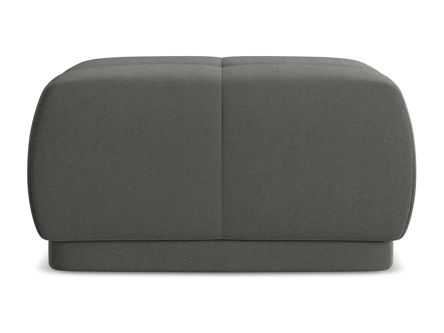 Pouf - Hocker - Samt - Stahl - HOKU