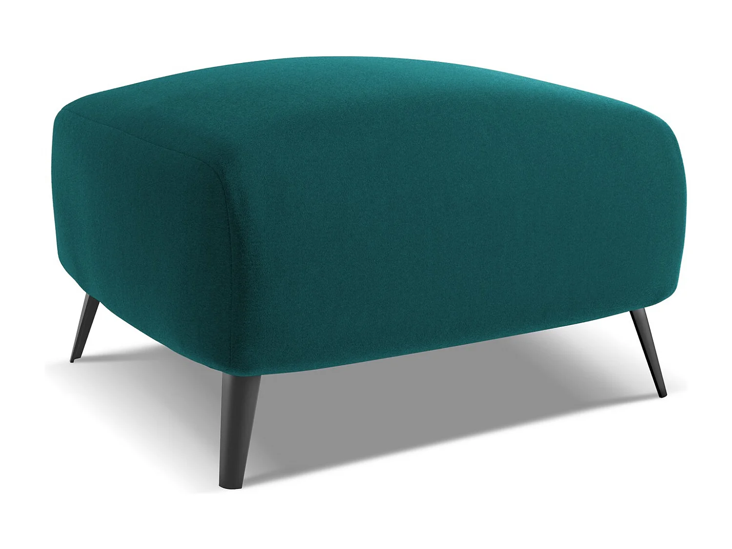 Pouf en velours - marin - MALIE