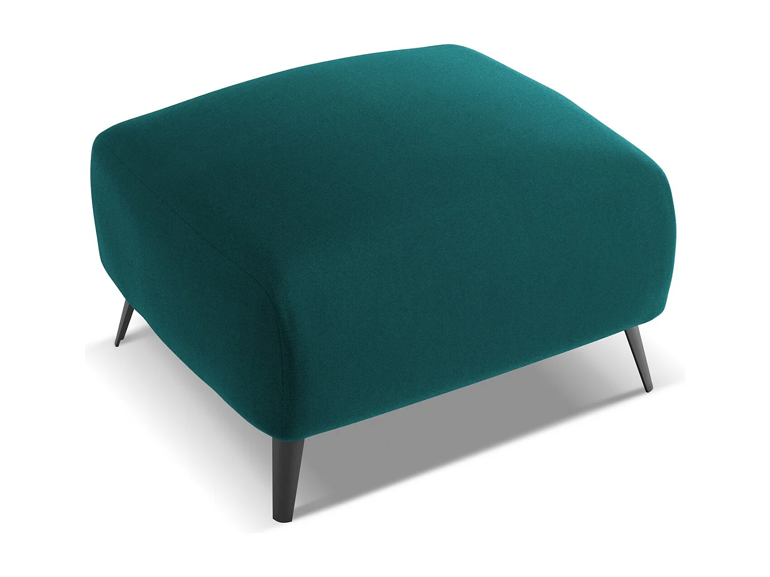 Pouf - Hocker - Samt - Marine - MALIE