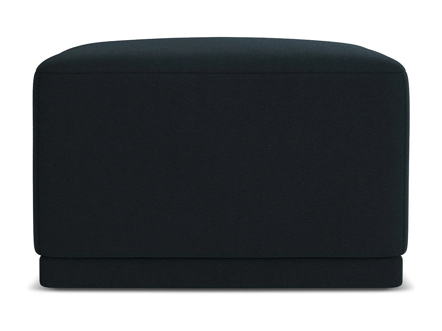 Pouf - Hocker - Samt - Königsblau - KAILA