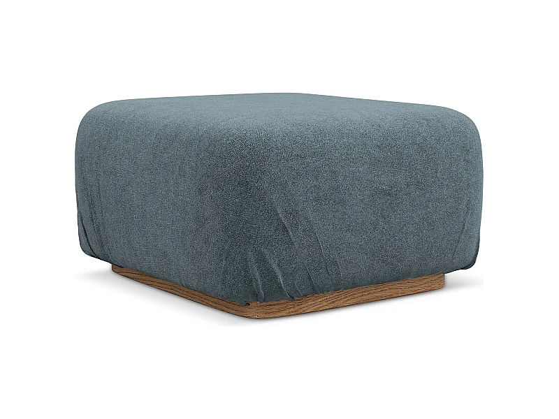 Poef van jeans bouclé - AILANI