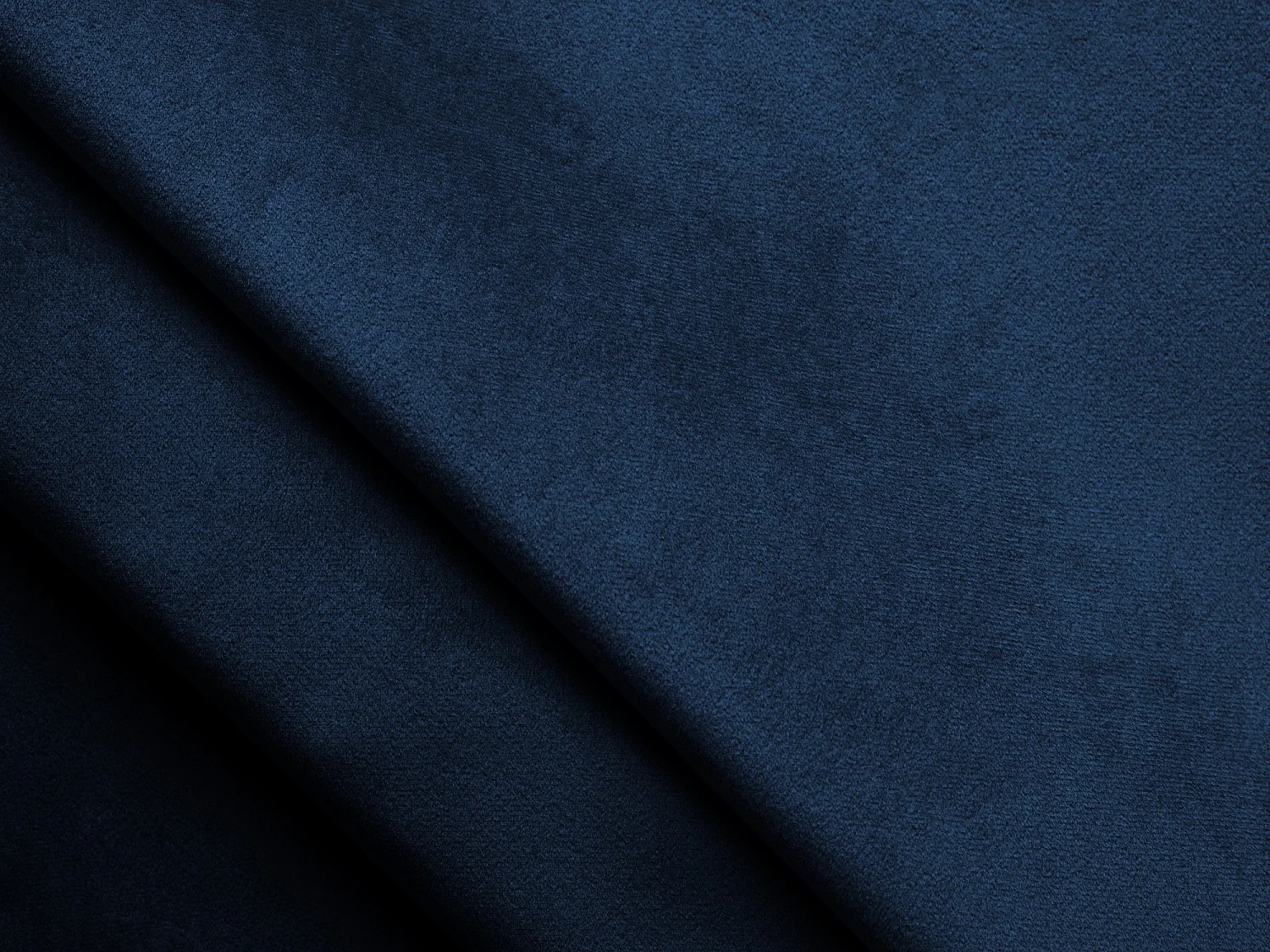 Pouf en velours - bleu royal - NALU