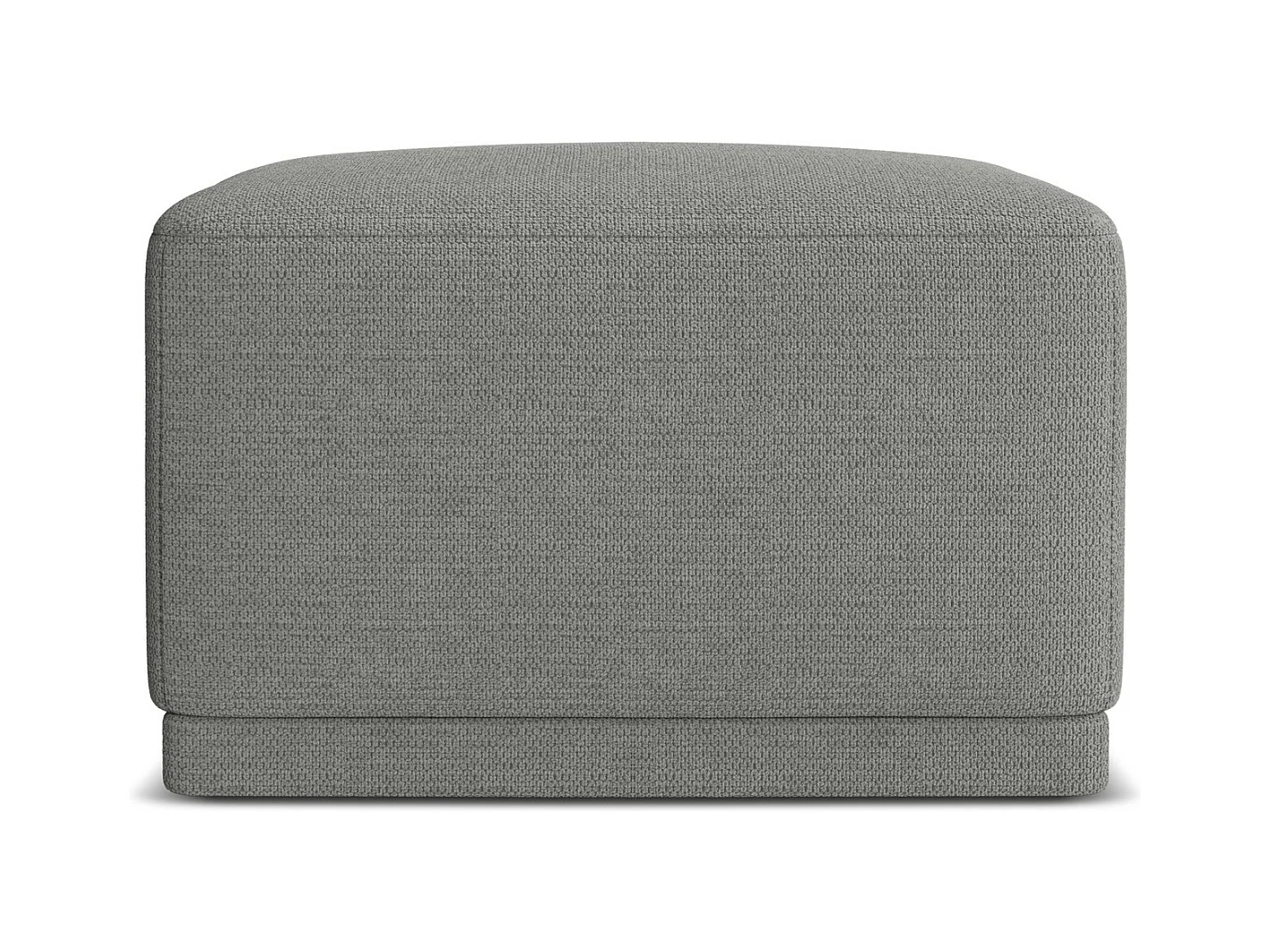 Pouf en tissu chenille - éléphant - KAILA