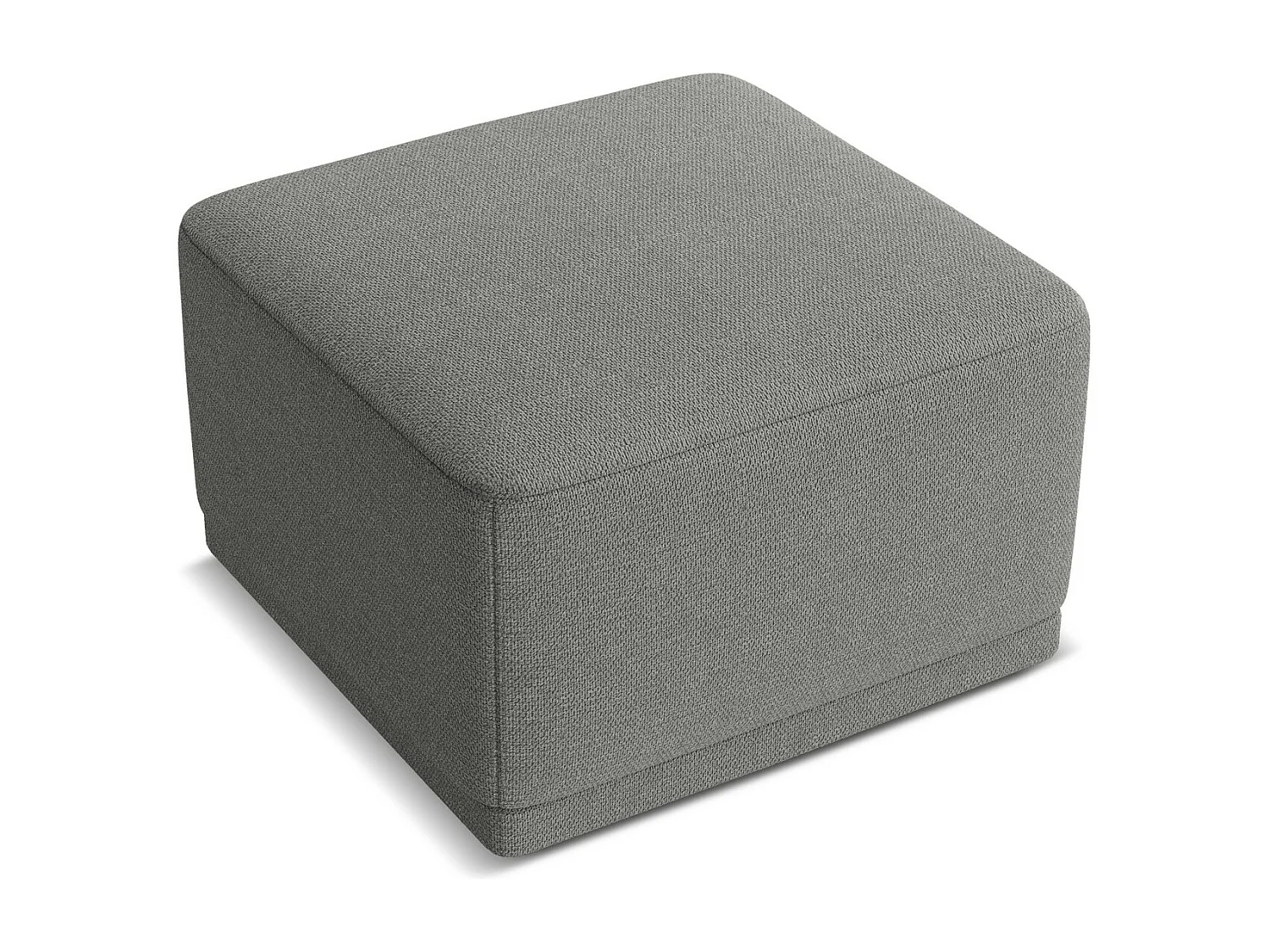 Pouf en tissu chenille - éléphant - KAILA