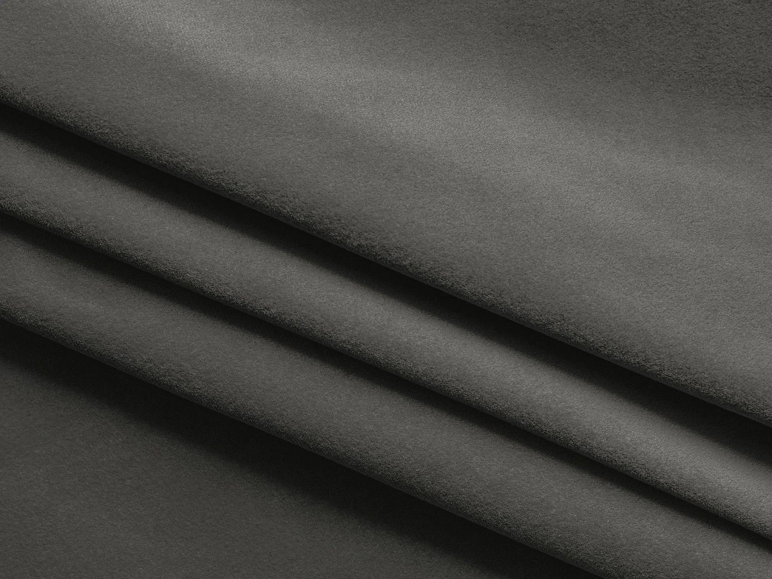 Pouf en velours - acier - NANEA