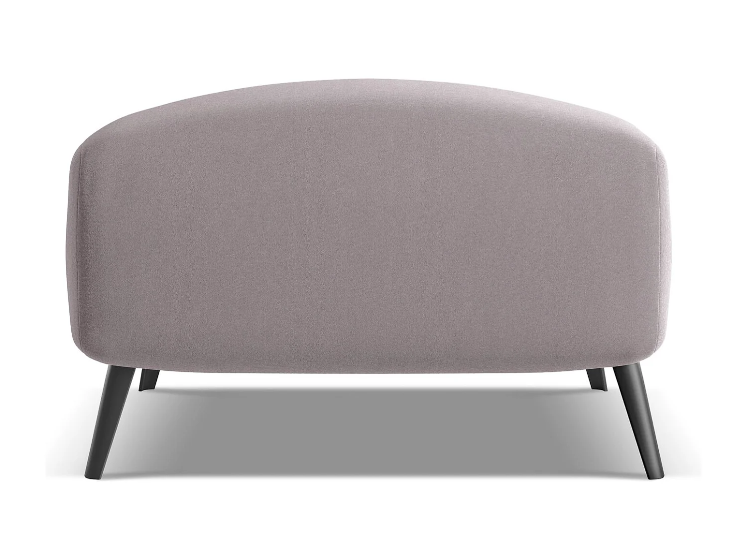 Pouf en velours - lavande - MALIE