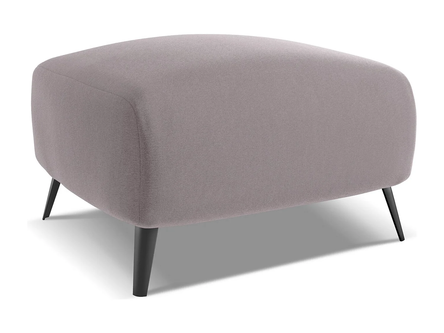 Pouf - Hocker - Samt - Lavendel - MALIE