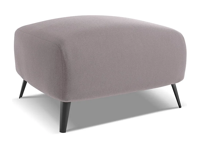 Pouf en velours - lavande - MALIE