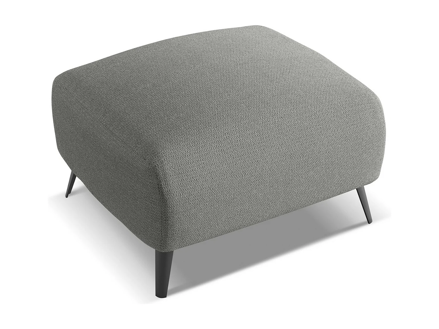 Pouf en tissu chenille - éléphant - MALIE