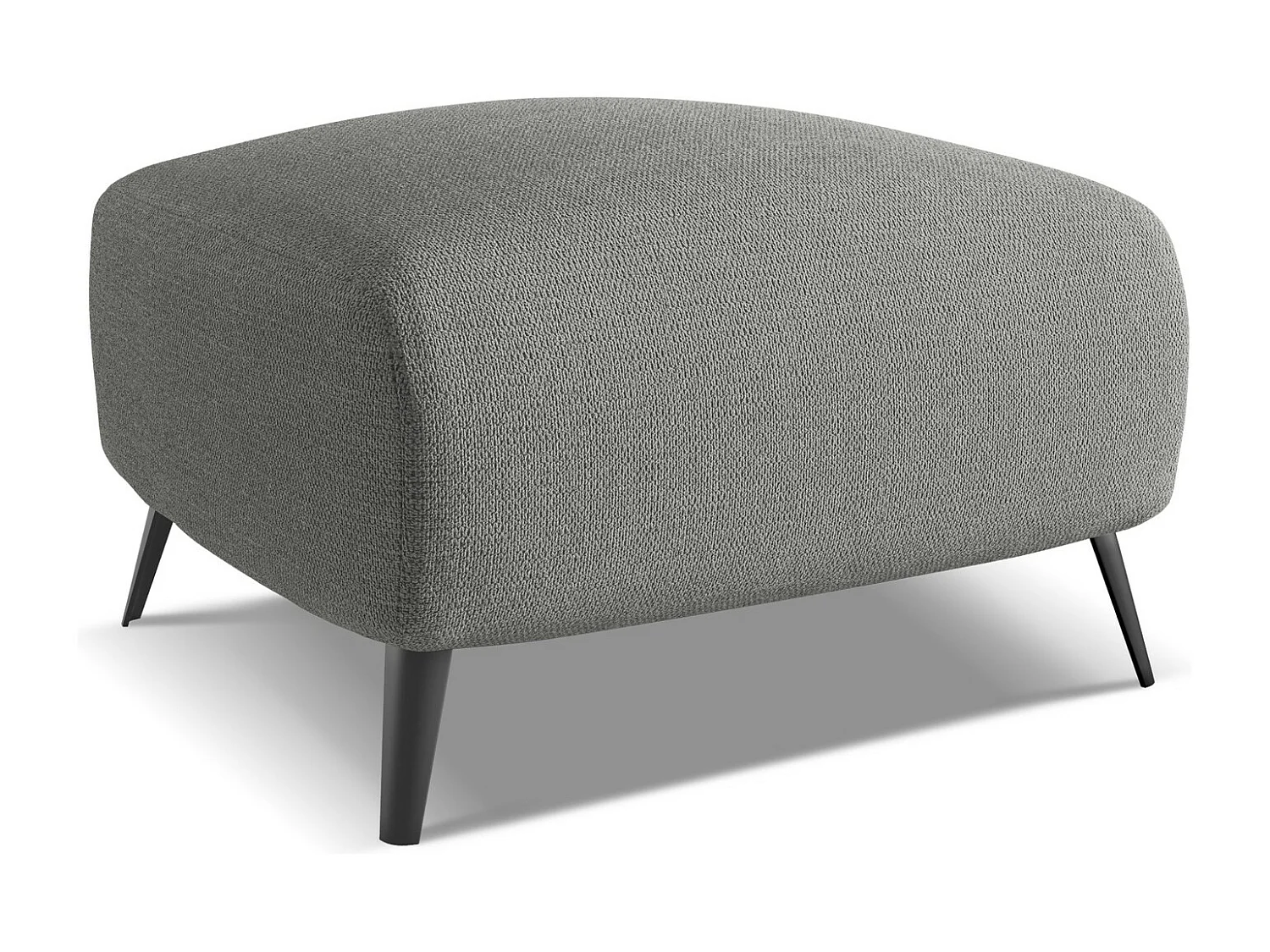 Pouf en tissu chenille - éléphant - MALIE