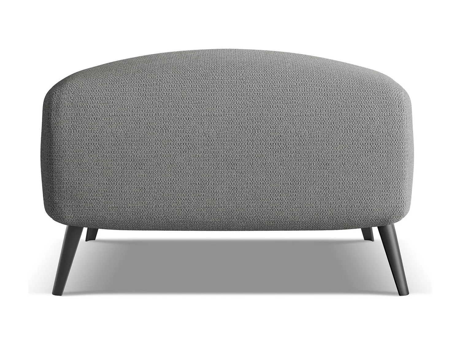 Poef van olifant chenille stof - MALIE