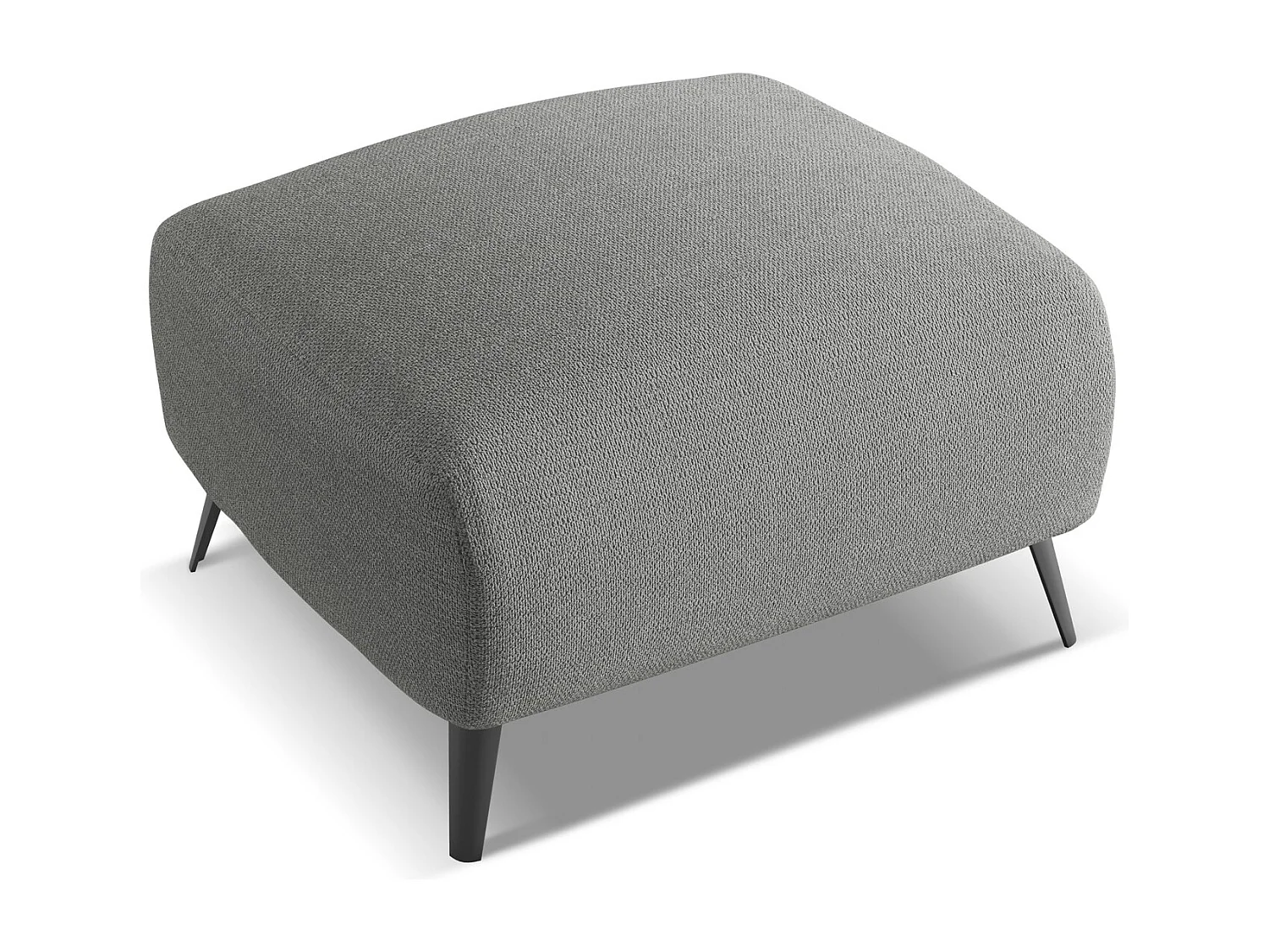 Poef van olifant chenille stof - MALIE