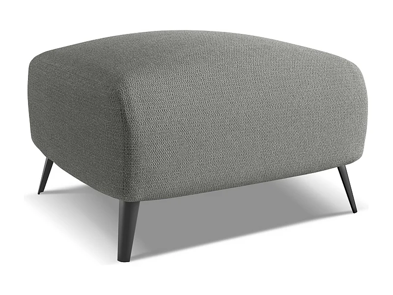 Pouf en tissu chenille - éléphant - MALIE