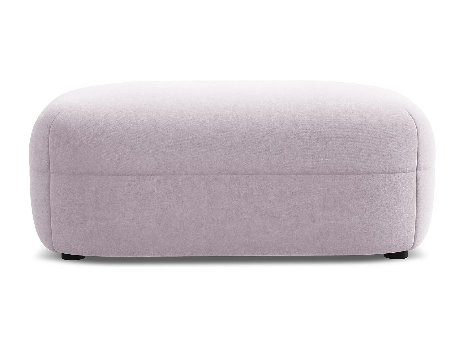 Pouf en velours - lavande - MOANA