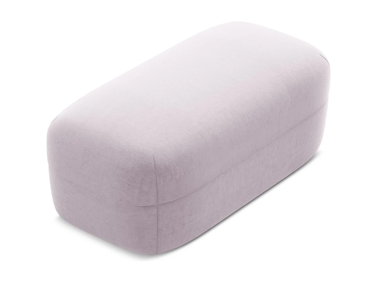 Pouf en velours - lavande - MOANA