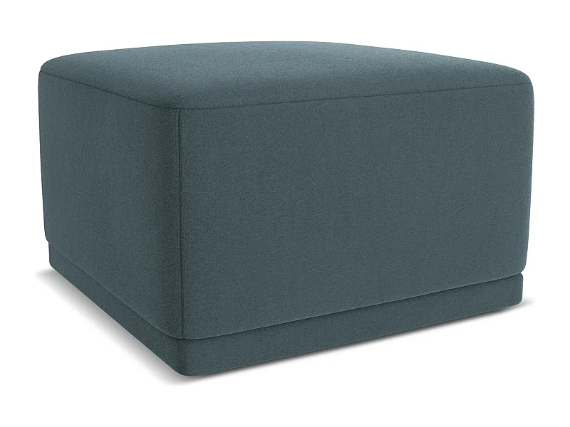 Pouf - Hocker - Samt - Marine - KAILA