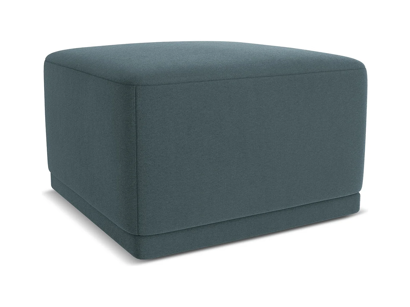 Pouf - Hocker - Samt - Marine - KAILA
