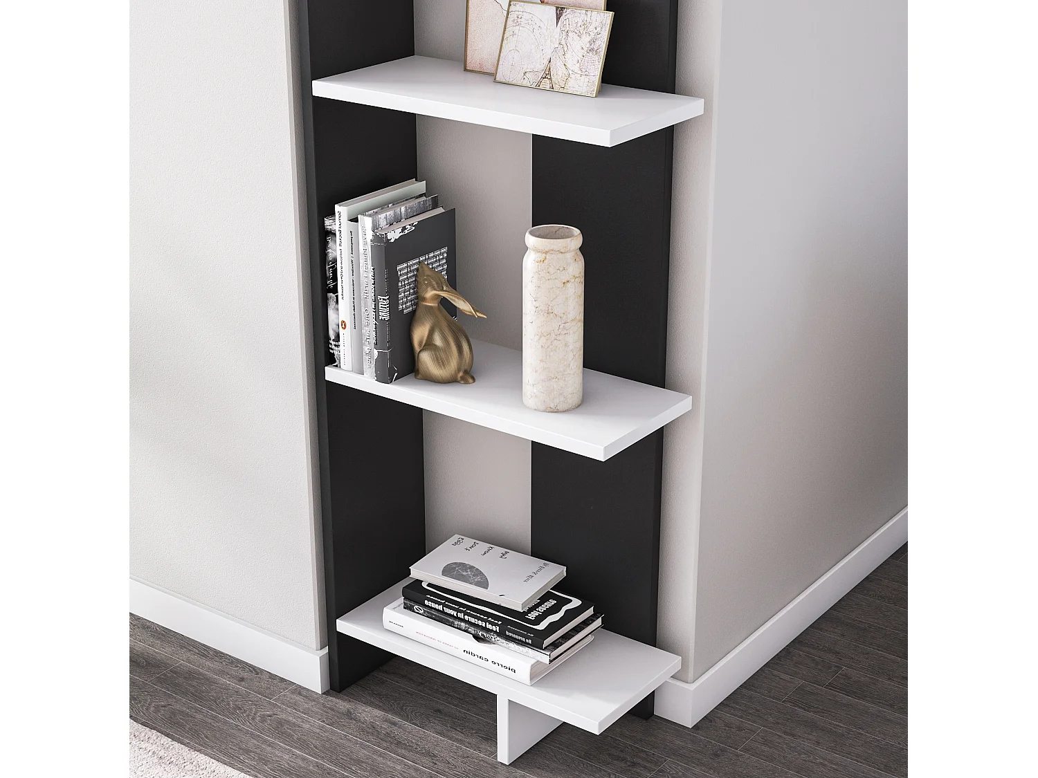 Bücherregal Alis Schwarz