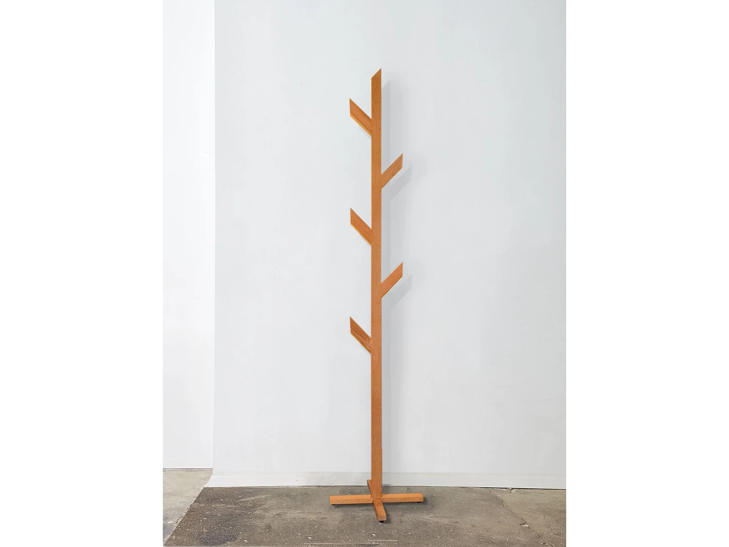 Arbrano 162 cm Portemanteu sur Pied, Fait-main et en Bois