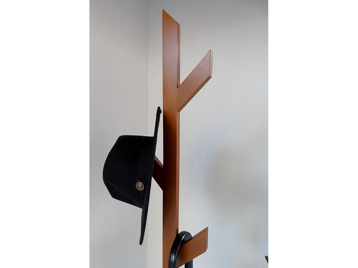 Arbrano 162 cm Portemanteu sur Pied, Fait-main et en Bois