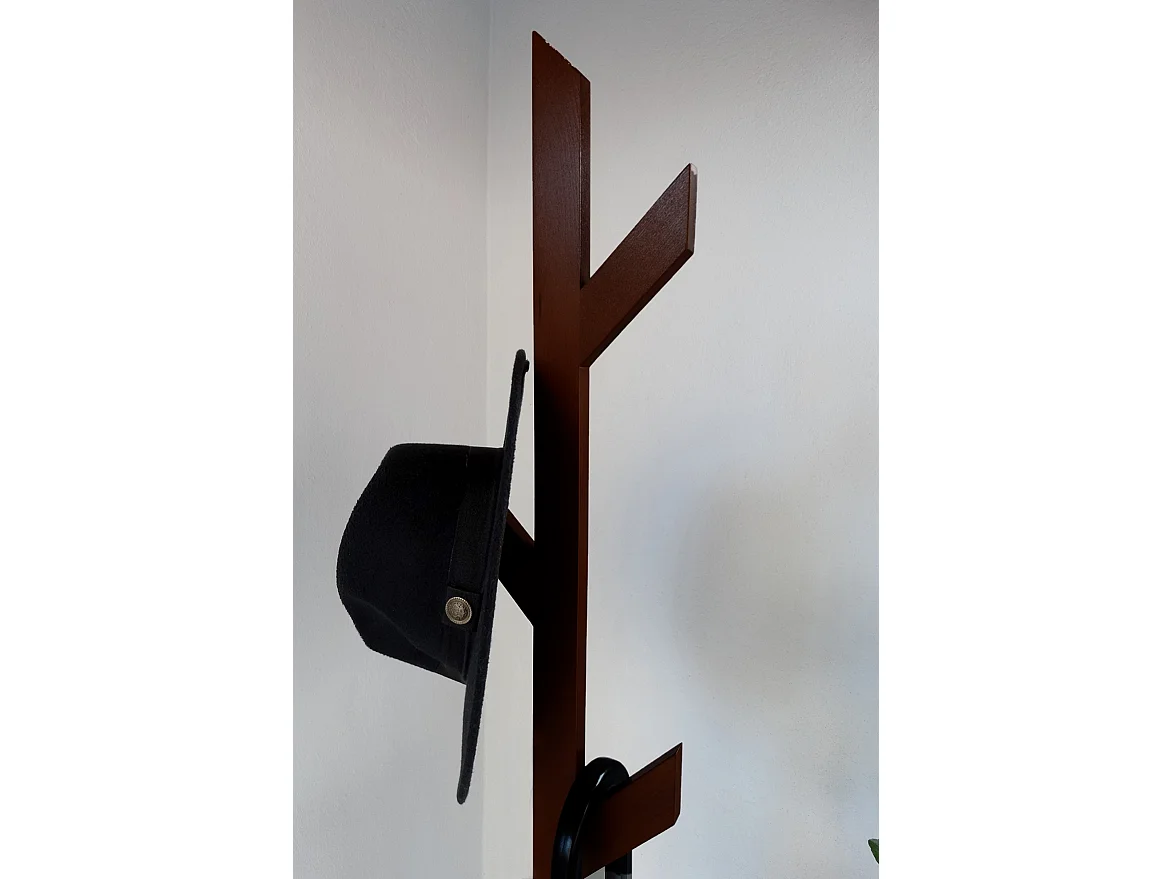 Arbrano 162 cm Portemanteu sur Pied, Fait-main et en Bois